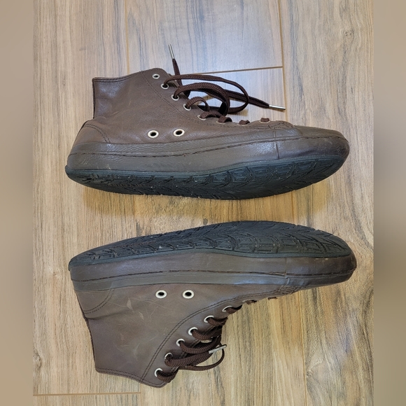 Converse brown leather, size US 10 - Picture 3 of 14